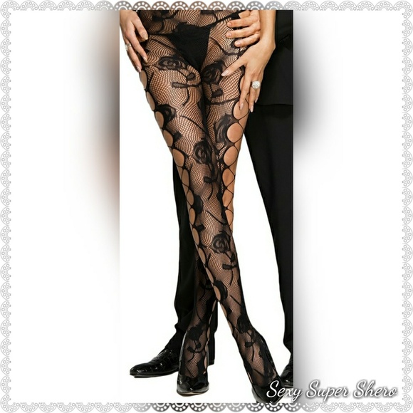 🆕Super Sexy Rose Lingerie Bodystocking - Picture 4 of 5